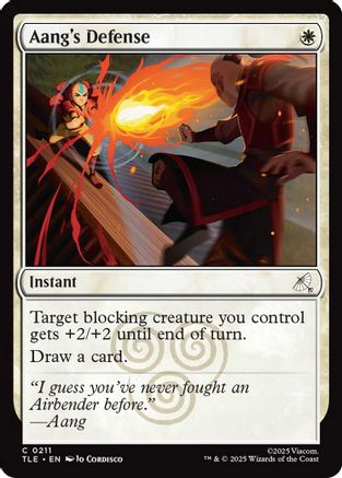 Aang's Defense (TLE-211) (Foil)