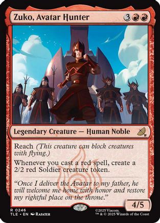 Zuko, Avatar Hunter (TLE-246) (Foil)