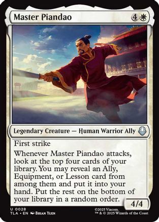 Master Piandao (TLA-028) (Foil)