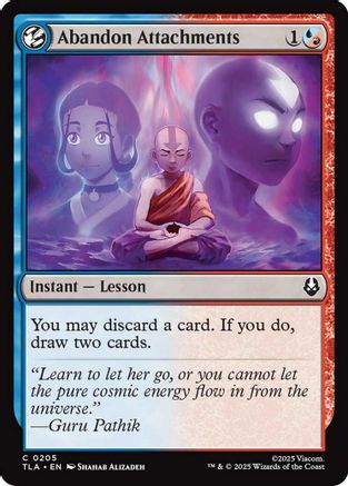 Abandon Attachments (TLA-205) (Foil)