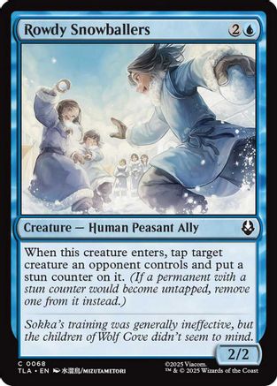 Rowdy Snowballers (TLA-068) (Foil)