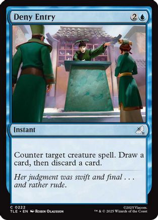Deny Entry (TLE-222)