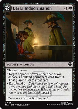 Dai Li Indoctrination (TLA-093)