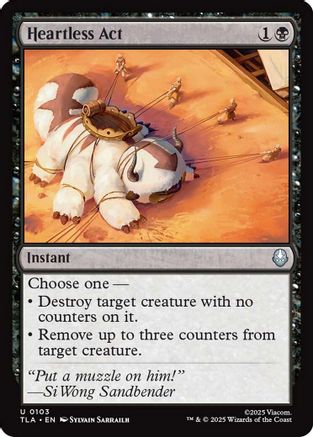 Heartless Act (TLA-103) (Foil)