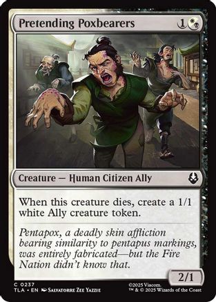 Pretending Poxbearers (TLA-237) (Foil)