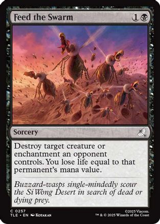 Feed the Swarm (TLE-257) (Foil)