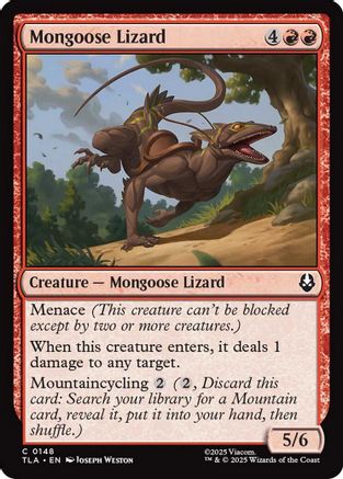 Mongoose Lizard (TLA-148) (Foil)