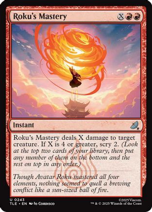 Roku's Mastery (TLE-243)