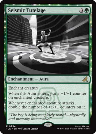 Seismic Tutelage (TLE-254) (Foil)