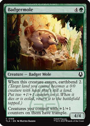Badgermole (TLA-166) (Foil)