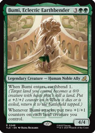 Bumi, Eclectic Earthbender (TLE-248) (Foil)