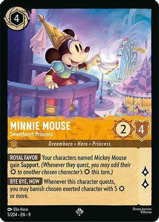 Minnie Mouse - Sweetheart Princess (9-005)