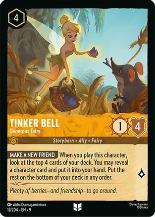 Tinker Bell - Generous Fairy (9-012)