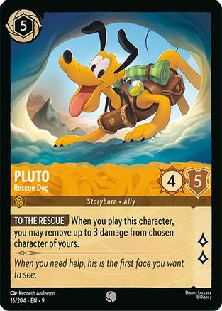 Pluto - Rescue Dog (9-016) (Cold Foil)