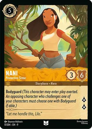 Nani - Protective Sister (9-017) (Cold Foil)