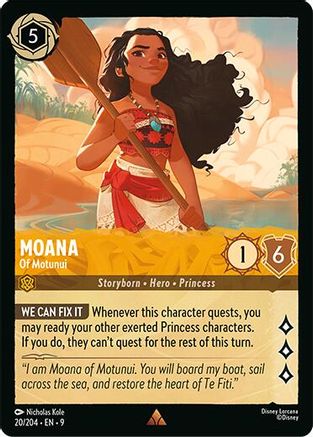 Moana - Of Motunui (9-020) (Cold Foil)