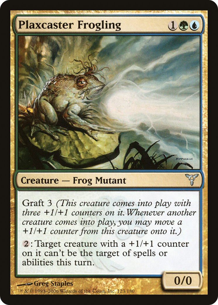 Plaxcaster Frogling (DIS-123) (Foil)