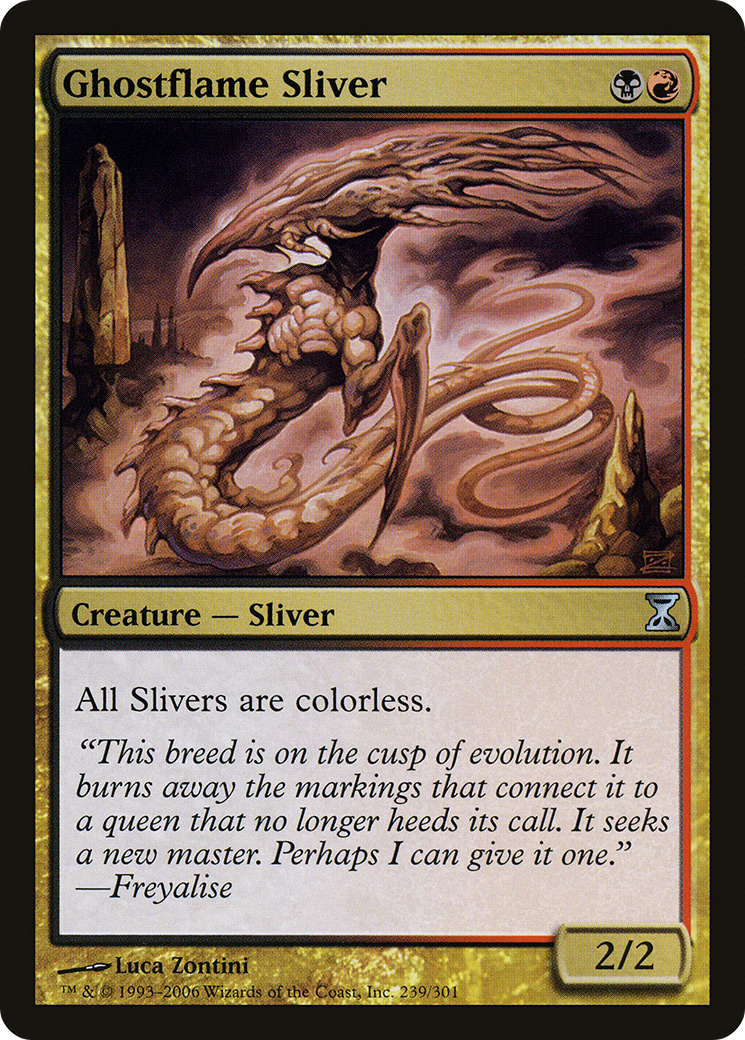 Ghostflame Sliver (TSP-239)