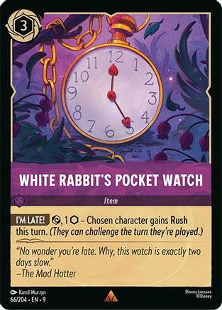 White Rabbit's Pocket Watch (9-066)