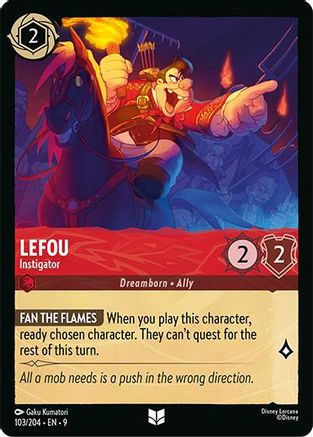 LeFou - Instigator (9-103) (Cold Foil)
