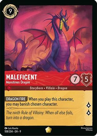 Maleficent - Monstrous Dragon (9-108)