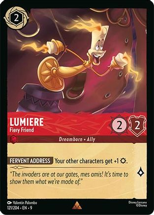 Lumiere - Fiery Friend (9-121)
