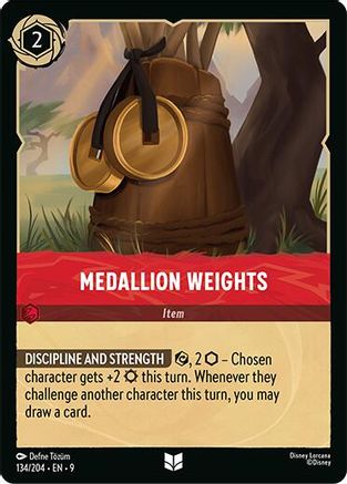 Medallion Weights (9-134)