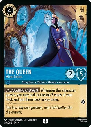 The Queen - Mirror Seeker (9-149) (Cold Foil)
