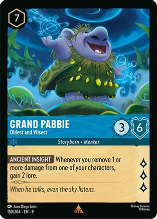 Grand Pabbie - Oldest and Wisest (9-150) (Cold Foil)
