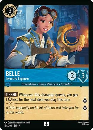 Belle - Inventive Engineer (9-156) (Cold Foil)