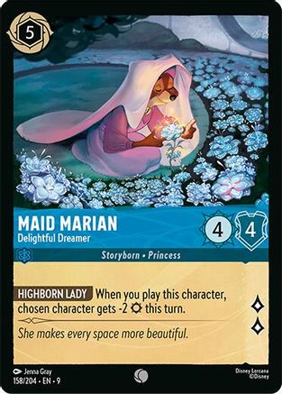 Maid Marian - Delightful Dreamer (9-158) (Cold Foil)