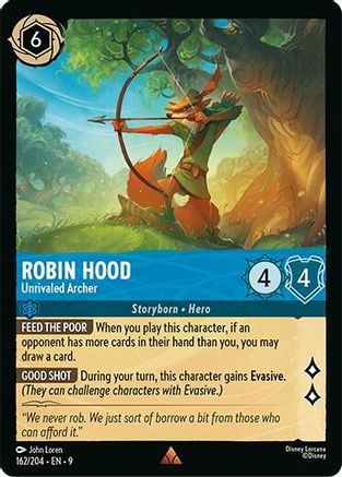 Robin Hood - Unrivaled Archer (9-162) (Cold Foil)