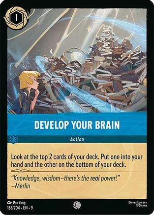 Develop Your Brain (9-163) (Cold Foil)