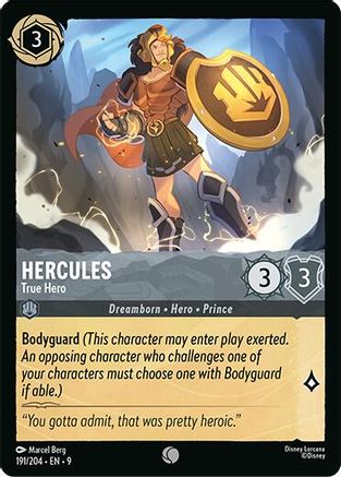 Hercules - True Hero (9-191) (Cold Foil)