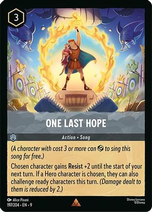 One Last Hope (9-197) (Cold Foil)