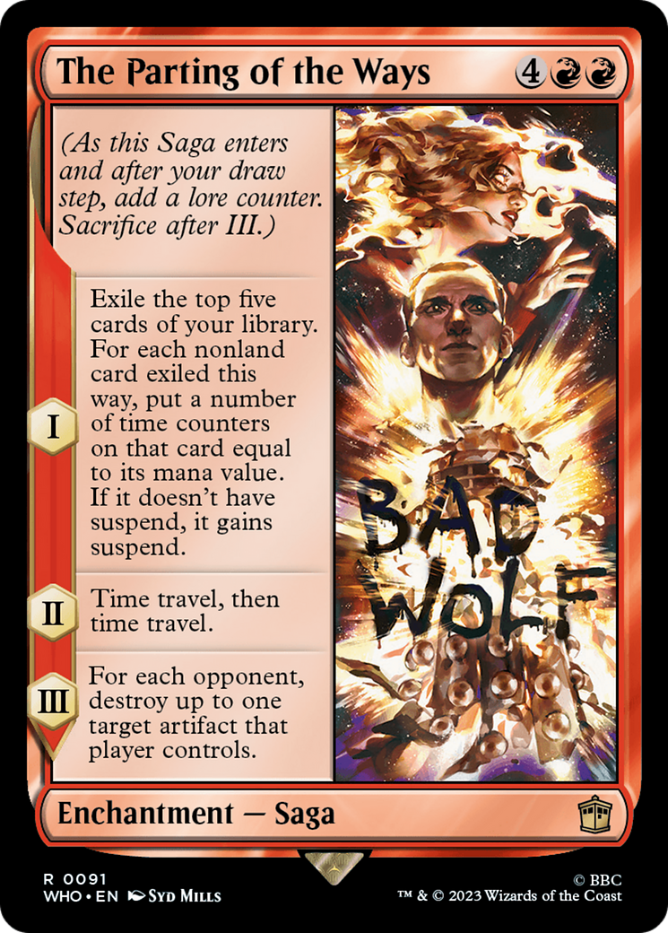 The Parting of the Ways (WHO-091) (Foil)