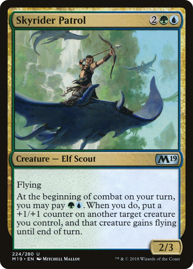 Skyrider Patrol (M19-224) (Foil)