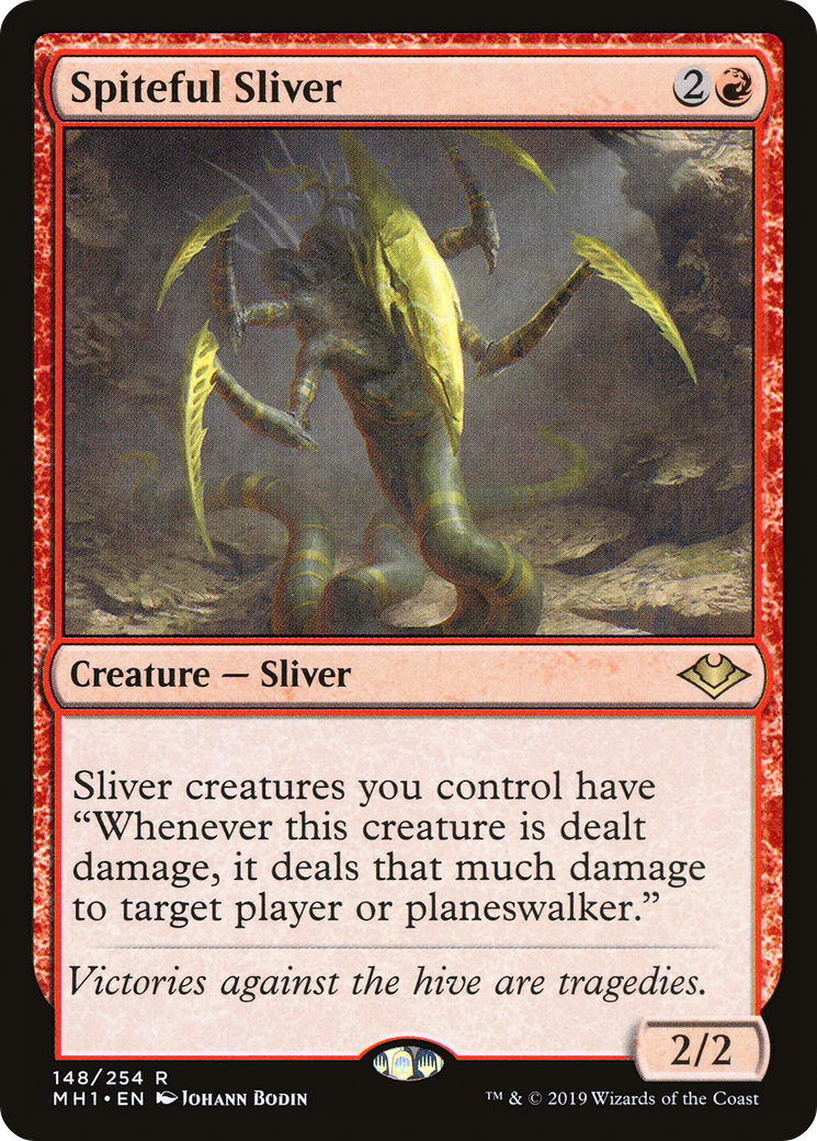 Spiteful Sliver (MH1-148) (Foil)