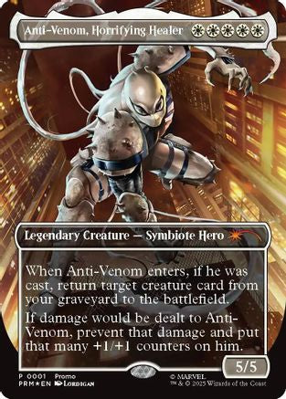 Anti-Venom, Horrifying Healer (Borderless) (MEDIA-001) (Foil)