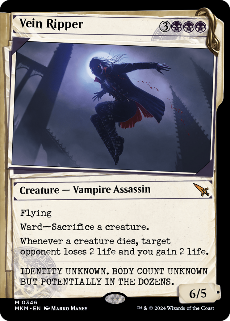 Vein Ripper (MKM-346) (Showcase) (Foil)