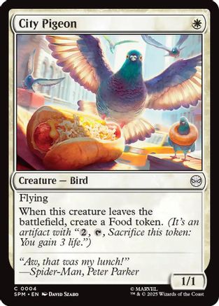 City Pigeon (SPM-004) (Foil)