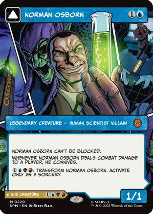 Norman Osborn (Borderless) (SPM-220) (Foil)
