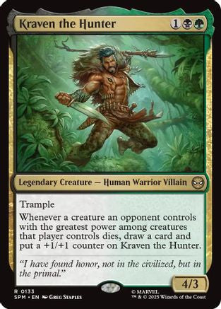 Kraven the Hunter (SPM-133) (Foil)