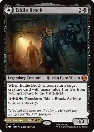 Eddie Brock (SPM-055) (Foil)