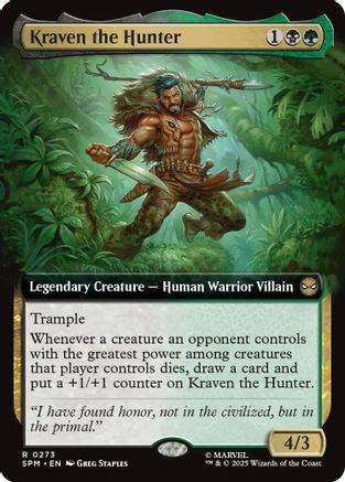 Kraven the Hunter (Extended Art) (SPM-273) (Foil)
