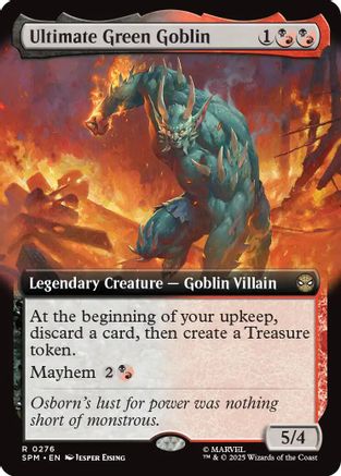 Ultimate Green Goblin (Extended Art) (SPM-276) (Foil)