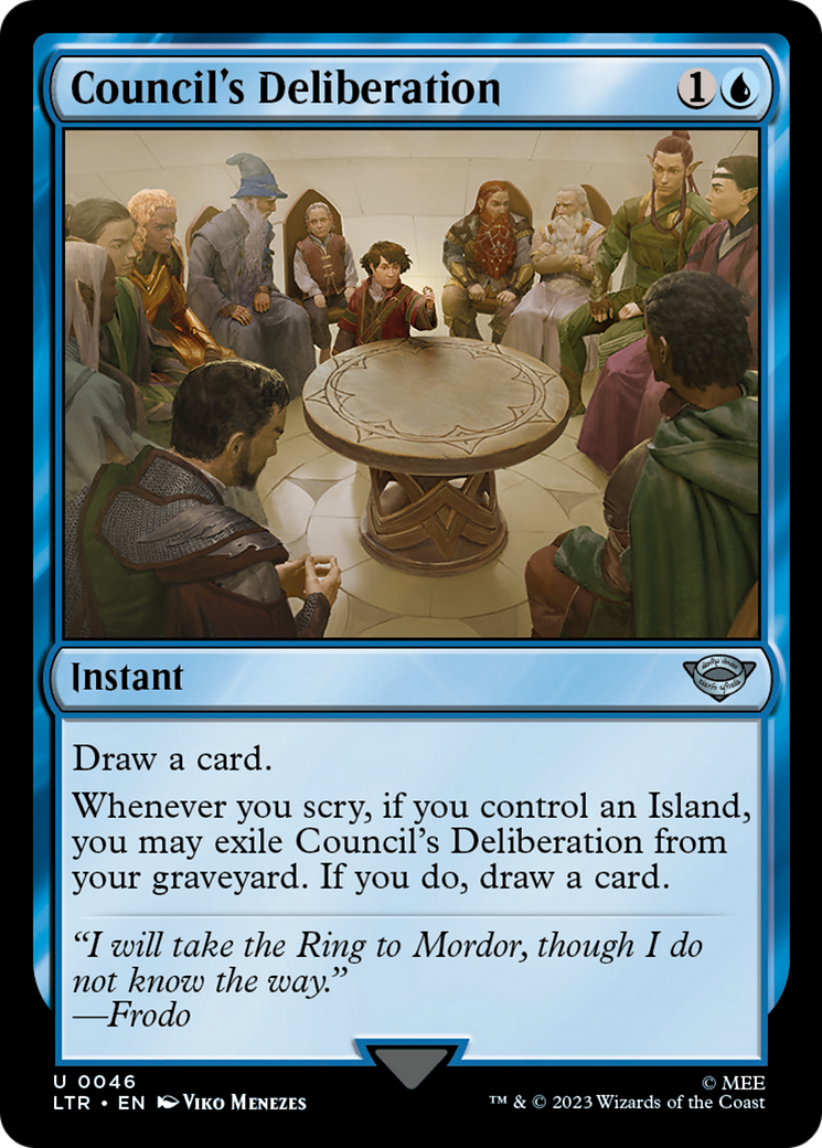 Council's Deliberation (LTR-046)