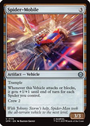 Spider-Mobile (SPM-174) (Foil)