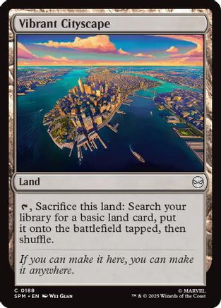 Vibrant Cityscape (SPM-188) (Foil)