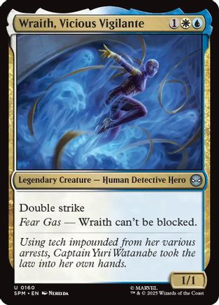 Wraith, Vicious Vigilante (SPM-160) (Foil)